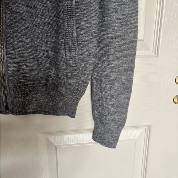 Timberland Heather Gray Zip-Up Jacket - Picture 6 of 8